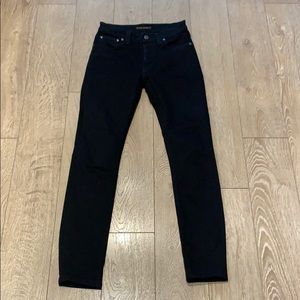 Nudie High Kai High Rise Skinny Jeans - Black
